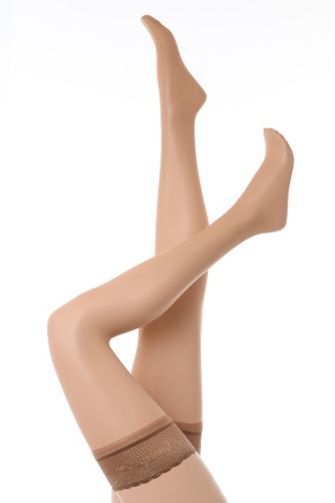 Lace top hold up ups stockings new long leg suit transvestite tv crossdresser