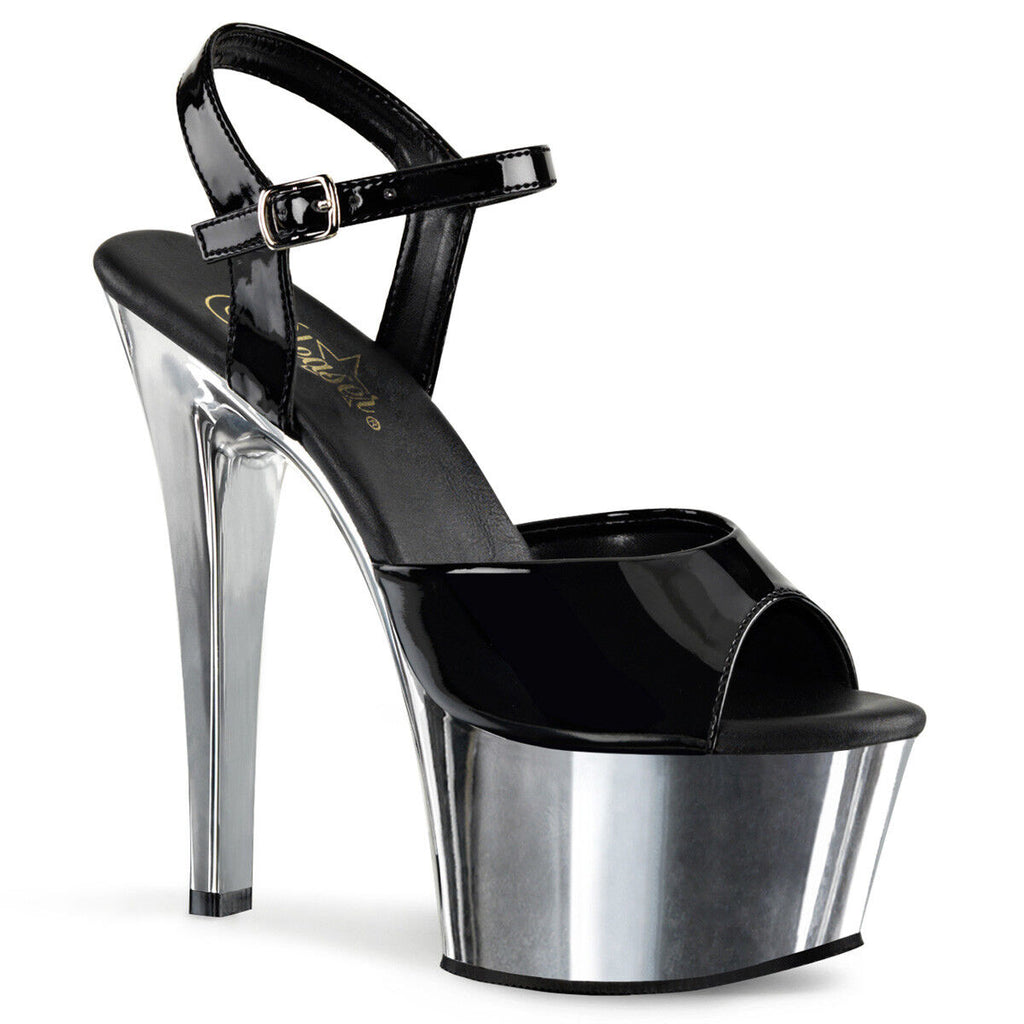 High heel platform peeptoe dancing stiletto sandals shoes pleaser Aspire 609