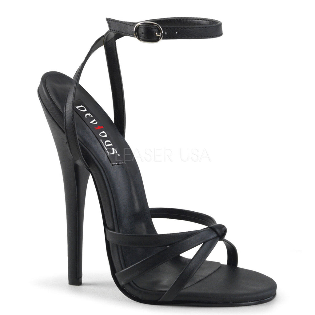 High heel stiletto sandals ankle strap 6" shoes Pleaser Domina 108 sizes 3-13