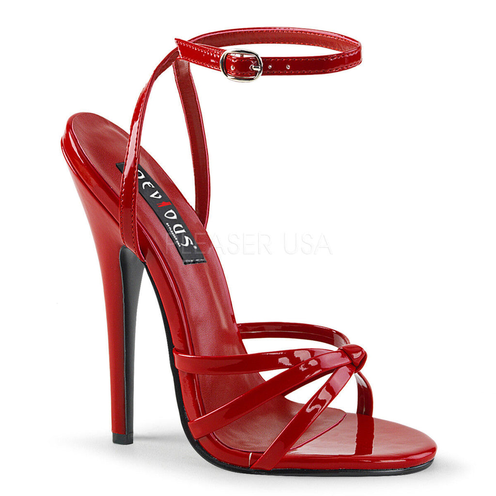 High heel stiletto sandals ankle strap 6" shoes Pleaser Domina 108 sizes 3-13