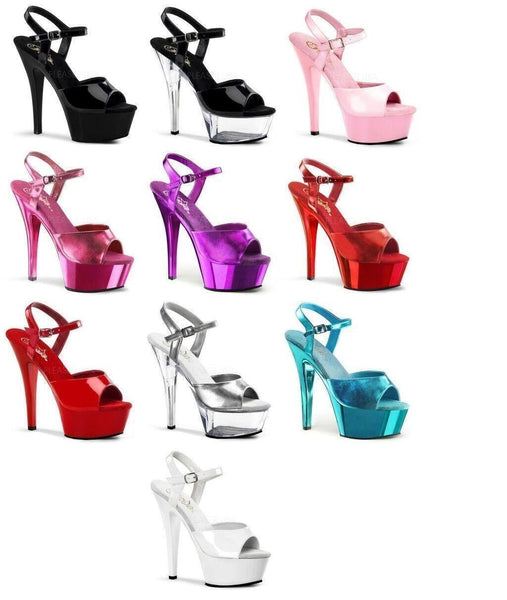 High heel stiletto platform pole dancing lap dancer shoes Pleaser Kiss 209