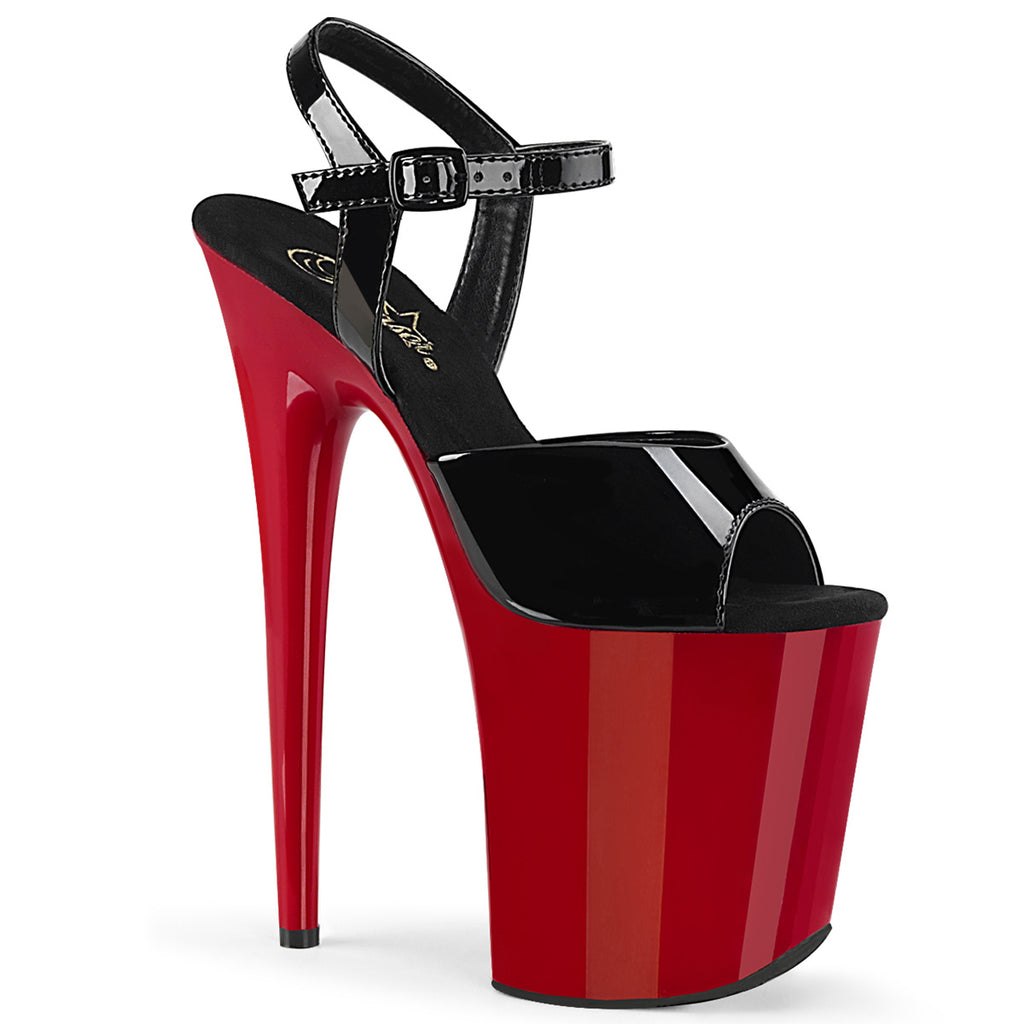 High heel stiletto platform 8" pole dancer shoes fetish pleaser flamingo 809