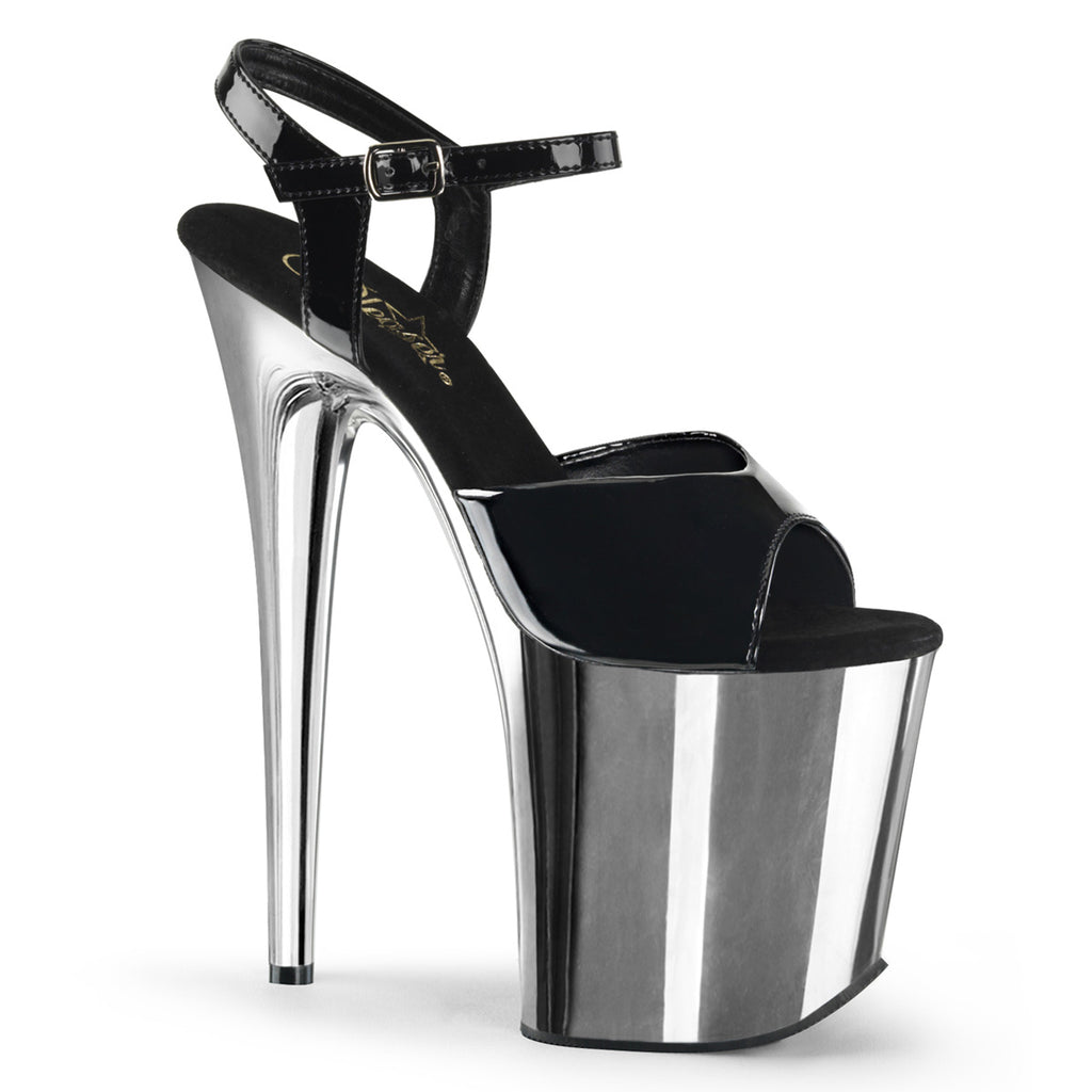 High heel stiletto platform 8" pole dancer shoes fetish pleaser flamingo 809