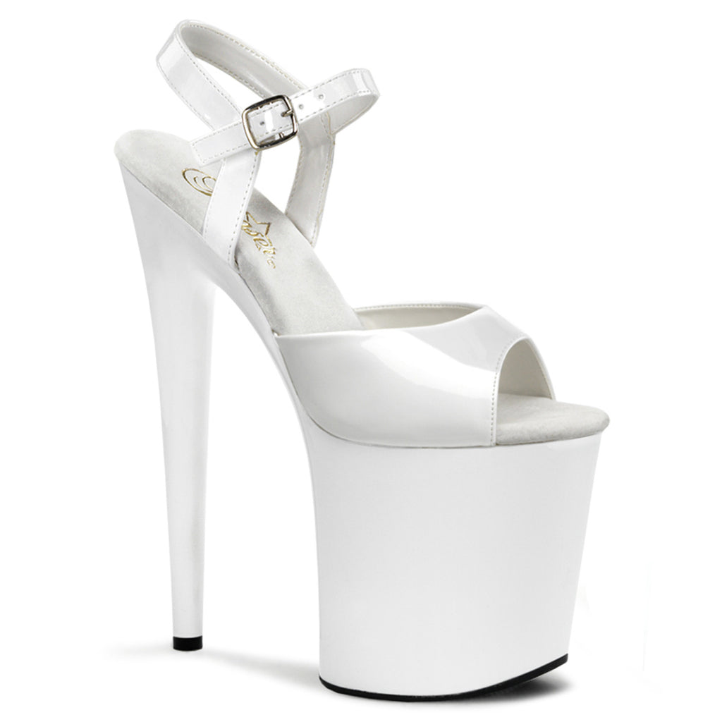 High heel stiletto platform 8" pole dancer shoes fetish pleaser flamingo 809