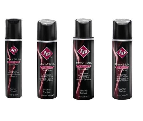ID Backslide Anal Silicone Latex Friendly Lubricant