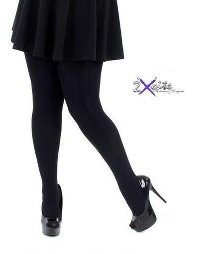 Navy Blue Opaque Tights Pantyhose Queen Size Lingerie L/xl for