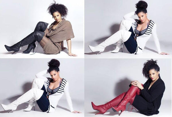 Stilleto high heel real leather thigh boots Pleaser 5" Legend 8899 sizes 3-13